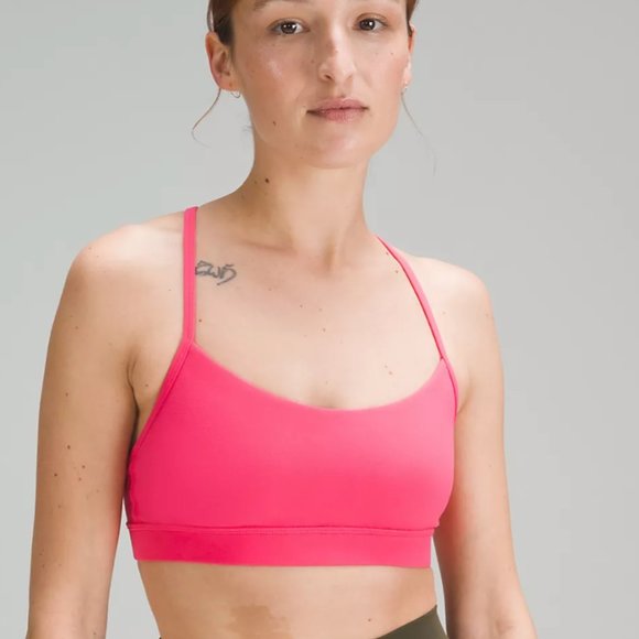 lululemon athletica Other - Lululemon Flow Bra - Coral / Lipgloss